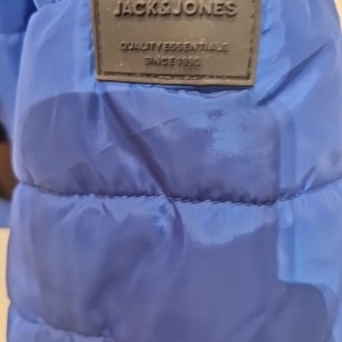 Jack and Jones puffer jacket like new, blue