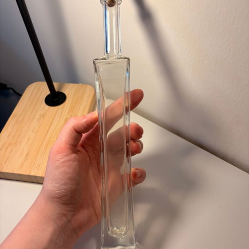 Liqueur Bottle used, reusable for drinks