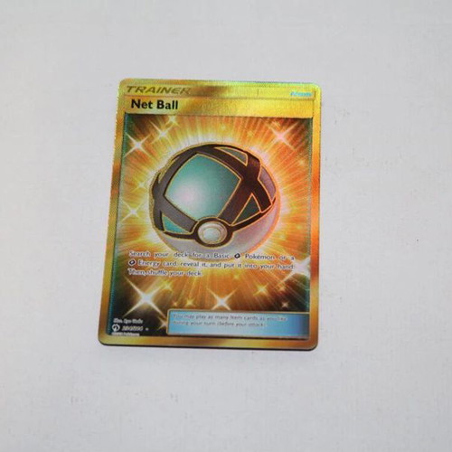 Pokemon Trainer Net Ball 234/214 card used, Lost Thunder rare