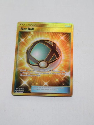 Pokemon Trainer Net Ball 234/214 card used, Lost Thunder rare