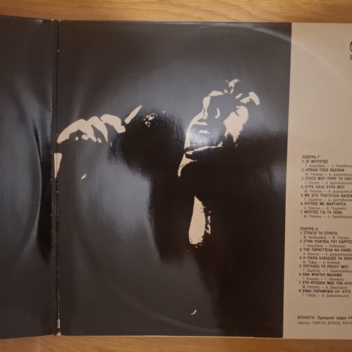 Giannis Poulopoulos Allote double vinyl record, laiko