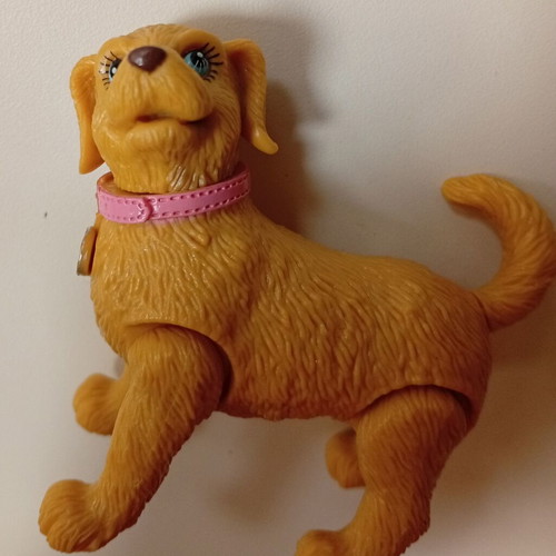 Barbie dog toy used