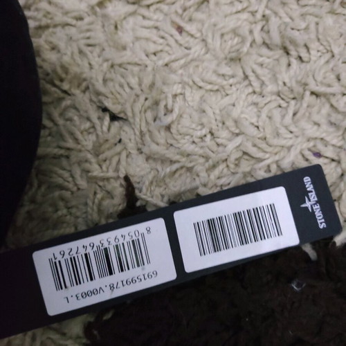 Stone Island cap new, black, one size