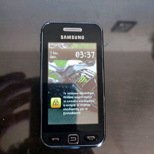 Samsung Star GT-S5233T and Prestigio MultiPhone 5517 DUO used old mobile phones