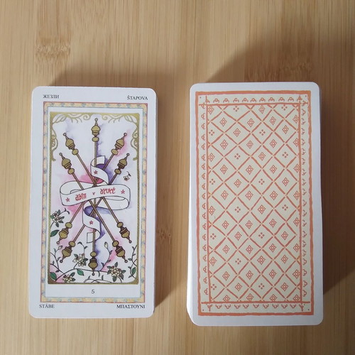 Tarot Arcana Wielkie Wróżby card deck