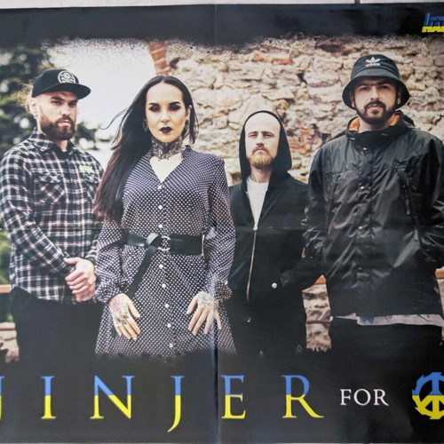 Motorhead - Iron Fist / Jinjer double-sided poster used