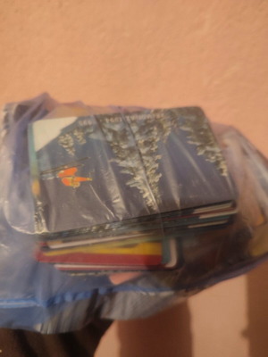 Phone cards from 1994-1995 like new, about 500 pieces