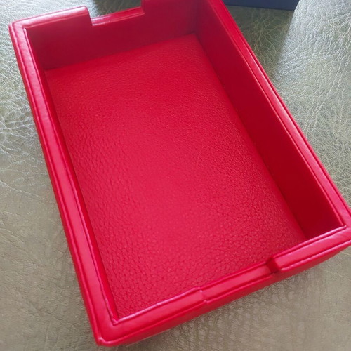 Tavecchi Leather Desk Case new, Italian brand