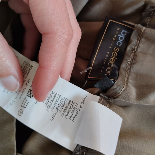Bonprix selection pants new, oil khaki, size 54