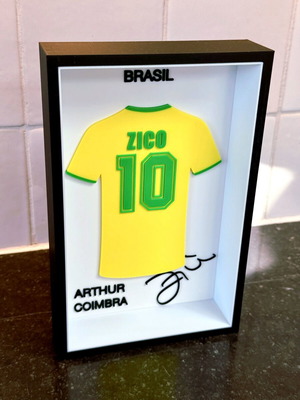 Arthur Antunes Coimbra Zico #10 Brazil Fc σαν καινούργιο
