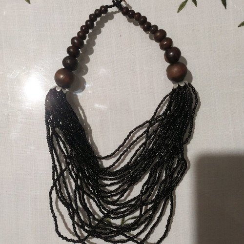 Black necklace new