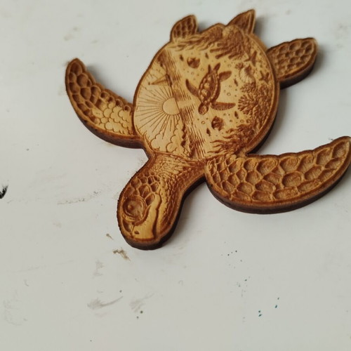 Wooden turtle decorative item made to order