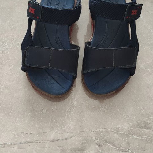 Sandals with working lights used, size 27, blue and red