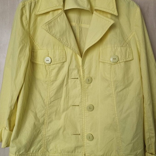 Fidele jacket like new, yellow, size M