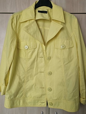 Fidele jacket like new, yellow, size M