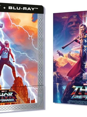 Thor: Love and Thunder Collector Edition 4K Ultra HD Steelbook Blu-ray new