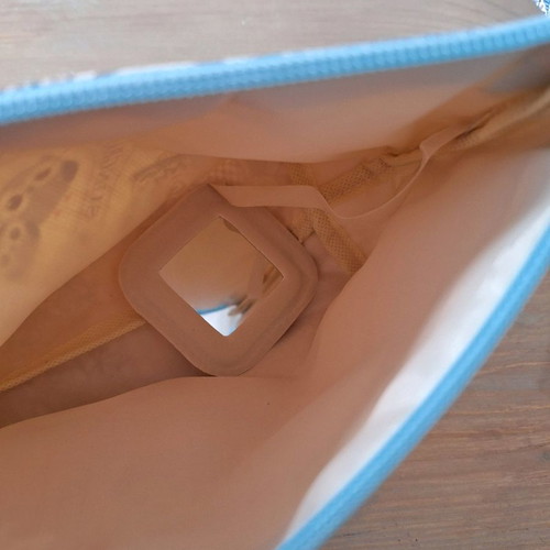 Toiletry bag new with mirror