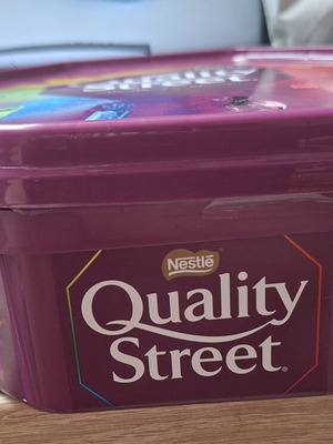 Large plastic candy box
