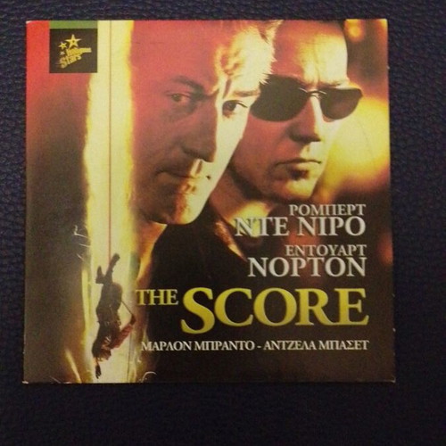 The Score DVD like new, action adventure with subtitles