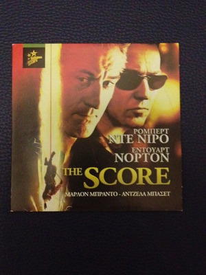 The Score DVD like new, action adventure with subtitles