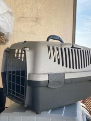 Pet carrier cage like new 50x30x30 cm