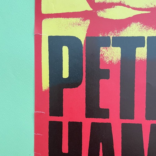 Peter Hammill Rodon live poster 1989