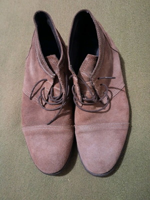 Lee Cooper men's shoes used, size 44, brown suede boots