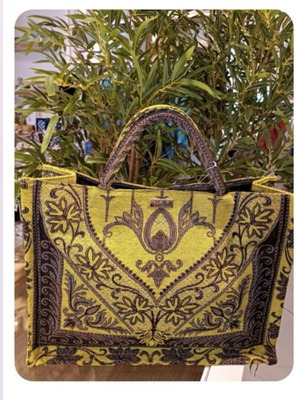 Iosifina summer bag used, yellow