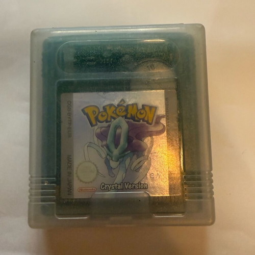 Pokémon Crystal used, for Nintendo, with case included