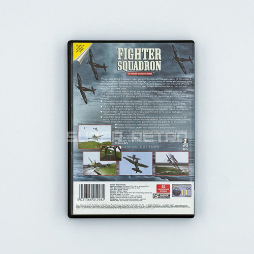Fighter Squadron The Screamin' Demons Over Europe PC game good condition complete