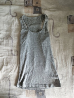Gray tank top like new, size XS-S