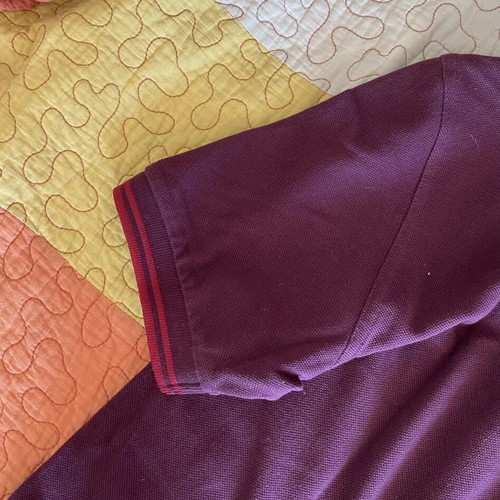 Fred Perry Polo used, burgundy, size S