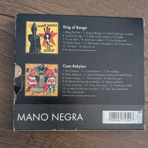 Mano Negra 2 CD used, King of Bongo and Casa Babylon