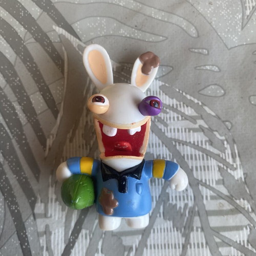 Rabbids Invasion collectible figure by Ubisoft, bruised eye