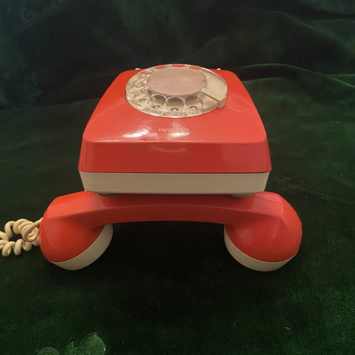 Siemens vintage telephone used, collectible, missing cord, non-working