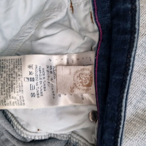 Diesel straight-leg jeans like new, size M 38 10, blue