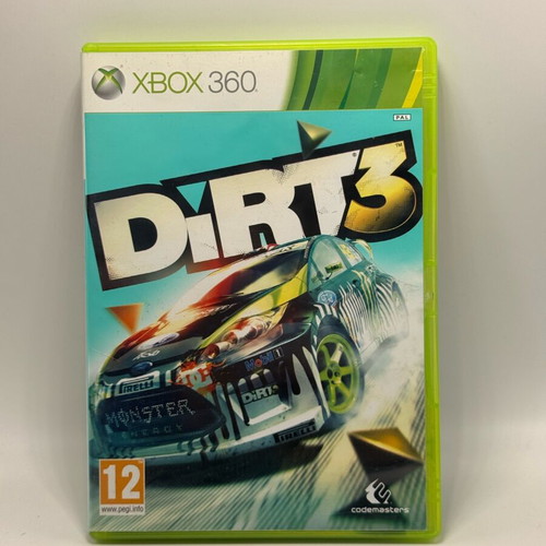 Dirt 3 Xbox 360 used action adventure game