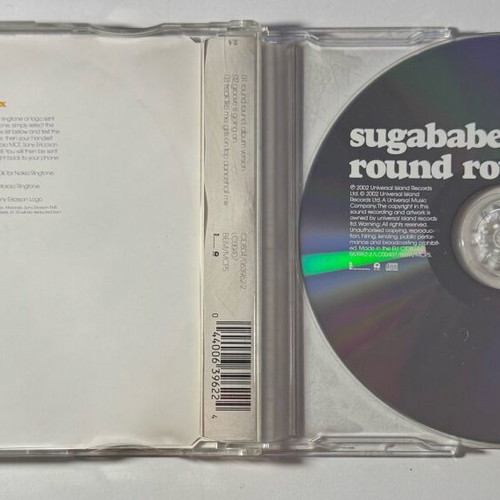 Sugababes Round Round CD single like new, pop