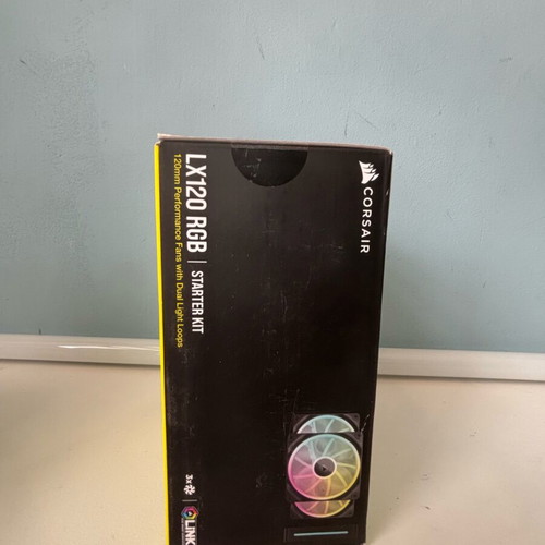 Corsair fans new set of 3 pcs 120mm RGB