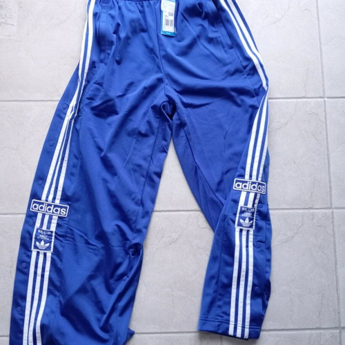 Adidas adibreak pants new, unisex, white and blue, sizes S-L