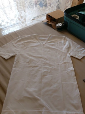 Elastic white blouse new