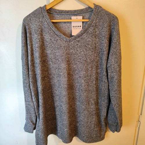 Knitted set beige new, one size, comfortable fit