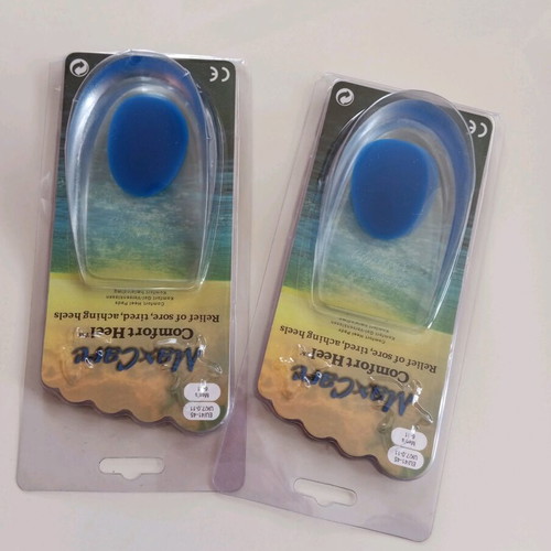 Shoe insoles new with silicone, set of 2 pairs