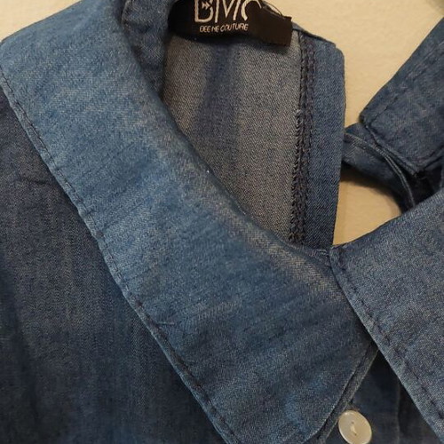 BMC denim women's dress medium like new, blue