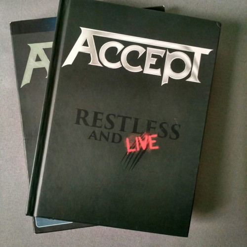 Accept Restless and Live Blu-ray used