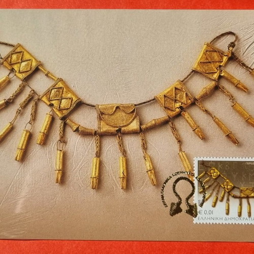 Maximum cards full set of 5 cards 01/2005 new, ancient Greek jewelry