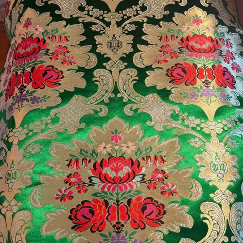 Indian Synthetic Silk Fabric for Ecclesiastical Vestments 10m x 0.75m new