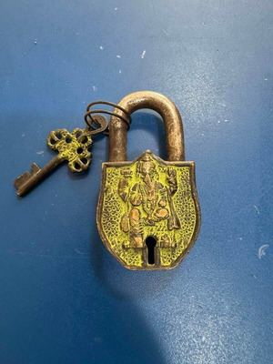Antique Buddhist Lock like new, collectible piece