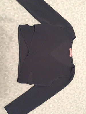 Pink Woman M crop top καινούριο, σκούρο μπλε, τρία τέταρτα μανίκι