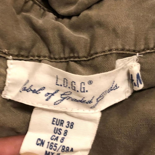 Shirt H&M Army 38 used, green